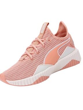 Puma Women's Defy Wn s Dusty Coral-Whisper White Running Shoes